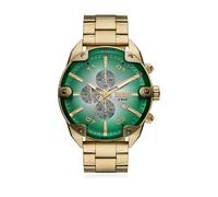Diesel- Spiked Stainless Steel Watch- Accessories- Hombre- Amarillo- ONE SIZE- Spiked Stainless Steel Watch