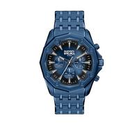 Diesel Stinger Hombre Reloj de 46MM de Acero Inoxidable Azul, DZ4705