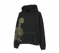 DIESEL Sudadera Con Capucha Oversize Distressed S-Boxt-Hood-N4 L Gris Oscuro