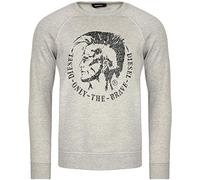 Diesel Sudadera con Logo Gris Marga de S-Orestes