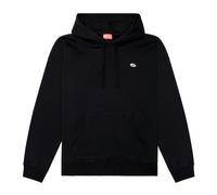 Diesel - Sudadera con parche ovalado D - Sweatshirts & Hoodies - Hombre - Negro - S -