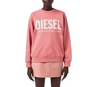 Diesel Sudadera de mujer rosa F-ANGS-ECOLOGO