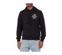 Diesel - Sudadera Moderna con Diseño de Texto - Sweatshirts & Hoodies - Hombre - Negro - L -