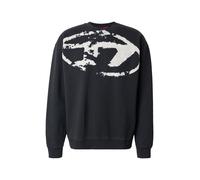 DIESEL Sudadera negro / blanco S EUR