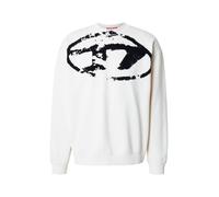 DIESEL Sudadera negro / blanco S EUR