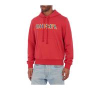 Diesel - Sudadera Urbana con Capucha Ajustable - Sweatshirts & Hoodies - Hombre - Rojo - 2XL -