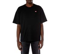 DIESEL Camiseta 'T-BOXT-K2' rojo / negro / blanco, Talla M