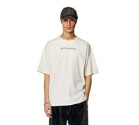 Diesel T-BOXT-N6 Maglietta Camisa, Off White, M para Hombre