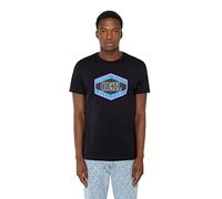 Diesel T-di-E14 Camiseta, Hombre, Negro (9xx-0grai), XXS