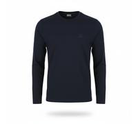 Diesel T-Diego-Long-A-R-HD Camiseta Hombre Manga Larga Azul Oscuro