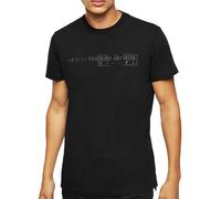 Diesel "T-Diego-Slits-J6 Maglietta Camiseta de Hombre, Cuello Redondo, Manga Corta.