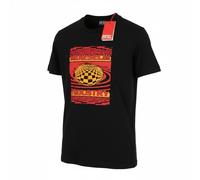 Diesel T-Diegor-K50 Hombre Camiseta M Negro Manga Corta Tripulante Collar Tricot