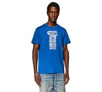 Diesel T-DIEGOR-K68 Maglietta Camisa, Classic Blue, S para Hombre