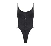 Diesel - T-Ley Bodysuit - Tops - Mujer - Negro - S -
