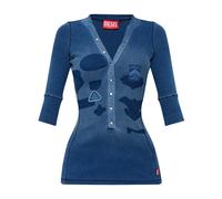Diesel - T-Ereme - Tops - Mujer - Azul - M -
