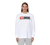 Diesel T-Just-LS-DIV Maglietta Camisa, 100, M para Hombre
