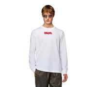 Diesel T-Just-LS-K2 Maglietta RTW DSL Men, Color Bright White, Talla L