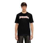 Diesel T-JUST-N16 Maglietta Camisa, Black Black Black, XL para Hombre