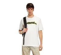 Diesel T-JUST-N16 Maglietta Camisa, Off White, L para Hombre