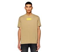 Diesel T-Just-Slits-N6 Maglietta Camisa, Tree House, S para Hombre