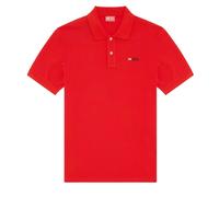 Diesel T-Smith-Div-New D Logo Racing Red Polo Shirt