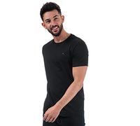 Diesel T-Zosimos Camiseta Negra de Manga Corta con Cuello Redondo