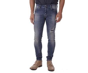 Diesel Troxer R76C9 Vaqueros Hombre (29W / 32L, Azul)
