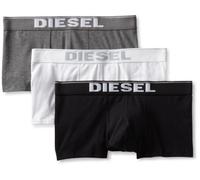Diesel Umbx-Kory, Bóxer para Hombre, Multicolor (Black/Grey/White), Large, (Pack de 3)