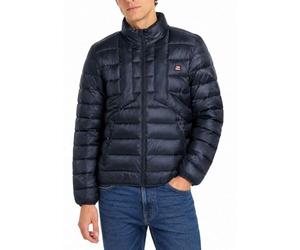 Diesel W-DWAIN-OUTHOOD Chaqueta acolchada para hombre, azul marino, M