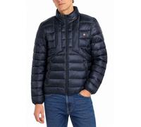 Diesel W-DWAIN-OUTHOOD Chaqueta acolchada para hombre, azul marino, XL