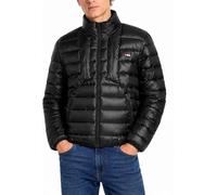 Diesel W-DWAIN-OUTHOOD Chaqueta acolchada para hombre, Negro , XL