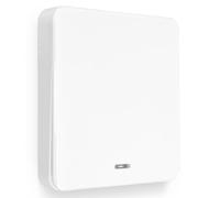 DieseRC - Interruptor de luz inalámbrico, 86 interruptor de seguridad RF para panel de pared, fácil instalación sin cableado