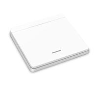 DieseRC Interruptor de luz inalámbrico, interruptor de seguridad RF de panel de pared 86, instalación fácil sin cableado