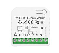 DieseRC Módulo de controlador de persiana enrollable inteligente inalámbrico AC 230V 220V, controlador WIFI de aplicación Tuya Compatible con Alexa/Google Home APP Control e interruptores manuales