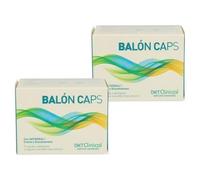 Diet Clinical Balón Caps - Pack Ahorro 2 x 60 Cápsulas - Con Glucomanano y Cromo - Suplemento Dietético para Adultos - Ayuda a Reducir la Sensación de Hambre