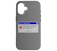 Diet.exe - Funny PC Application Food Error Message Vintage Carcasa para iPhone 16