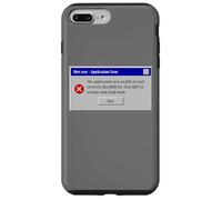 Diet.exe - Funny PC Application Food Error Message Vintage Carcasa para iPhone 7 Plus/8 Plus