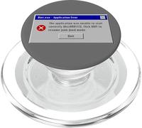 Diet.exe - Funny PC Application Food Error Message Vintage PopSockets PopGrip para MagSafe