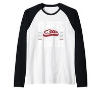 Dieta carnívora Nutrición a Base de Carne Comida Primaria Cero carbohidratos Camiseta Manga Raglan