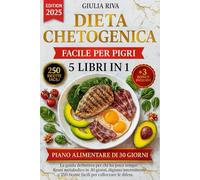 DIETA CHETOGENICA FACILE PER PIGRI La guida definitiva Per chi ha poco tempo: Reset metabolico in 30 giorni, digiuno intermittente e 250 ricette facili per rafforzare le difese. EXTRA PDF Inclusi