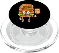 Dieta Cola por Favor Hamburguesa Comida Rápida Amante Hamburguesa Comer PopSockets PopGrip para MagSafe