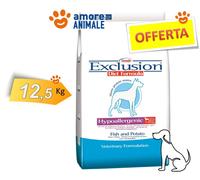 Dieta De Exclusión Hipoalergénica M/L Raza Pescado Y Patata 12 KG (Ex Saco 12,5)