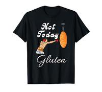 Dieta sin gluten Funny Today Gluten Concientización sobre la enfermedad celíaca Camiseta