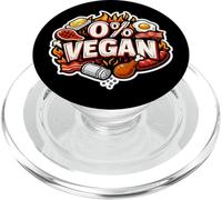 % Dieta Vegana carnívora cetogénica Paleo cetogénica sin carbohidratos PopSockets PopGrip para MagSafe