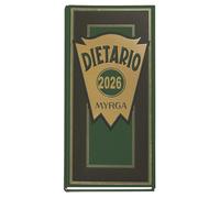 Dietario MYRGA 2/3 2026, 1D/P Verde