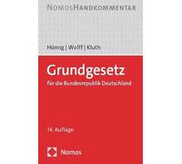 Dieter Hömig Heinrich Amadeus Wolff Grundgesetz Fur Die Bundesrepub (Tapa dura)