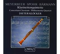 Dieter Klöcker joue les Quintettes pour clarinettes de Donizetti, Spohr, Busoni.