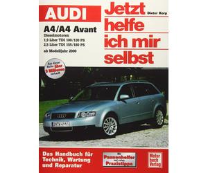 Dieter Korp Audi A4 / A4 Avant ab Modelljahr 2000: Dieselmotoren / (Tapa blanda)