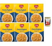 Dietetici senza Glutine, cereales, copos de maíz, sin gluten, 6 x 250 gr + Polpa italiana gourmet 400 g