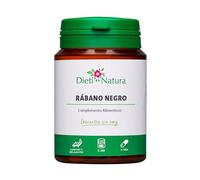 Dieti Natura 200 cápsulas de Rábano Negro - Verdura Detox Baja en Calorías con Vitaminas, Minerales y Oligoelementos - Contra la pereza vesicular - Fabricado en Francia, Garantía sin OGM